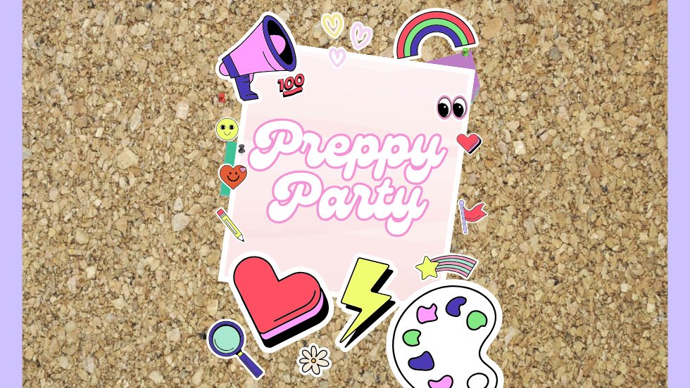 Preppy Party! (Ages 4-12)