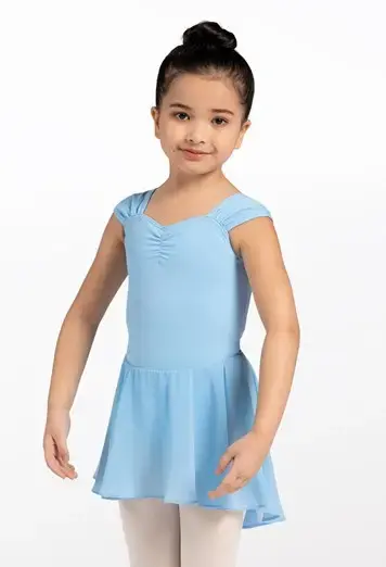 Thumbnail: High-Low Shirred Skirted Leotard