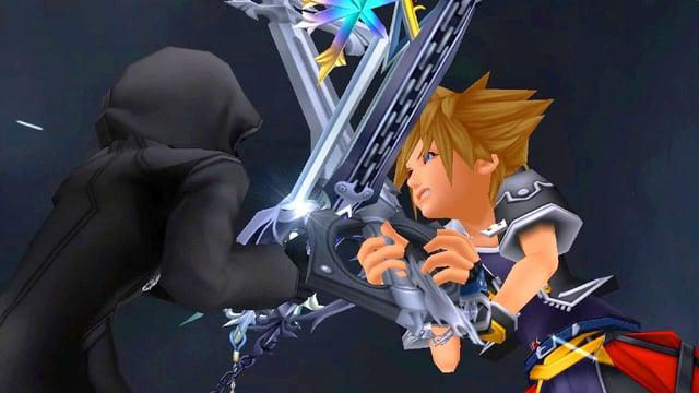Kingdom Hearts Battle Scene