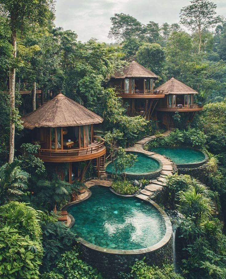 Jungle Huts