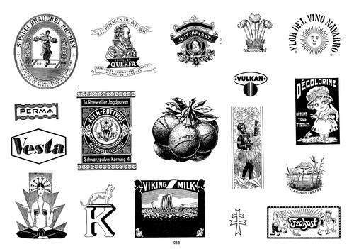 6000 MARKS. LABELS & VIGNETTES vol. 1 | Pirettieditore