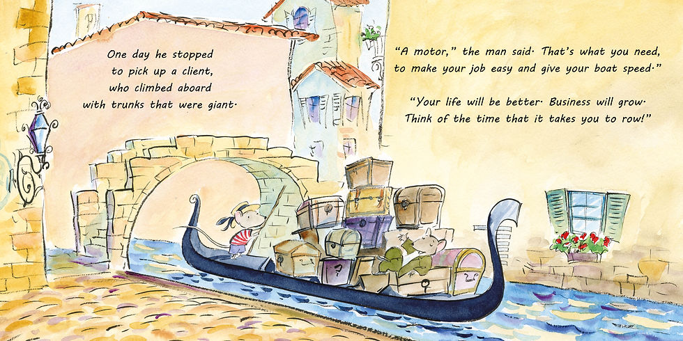 Thumbnail: GUIDO´S GONDOLA / LA GONDOLE DE GUIDO / GUIDO E LA SUA GONDOLA