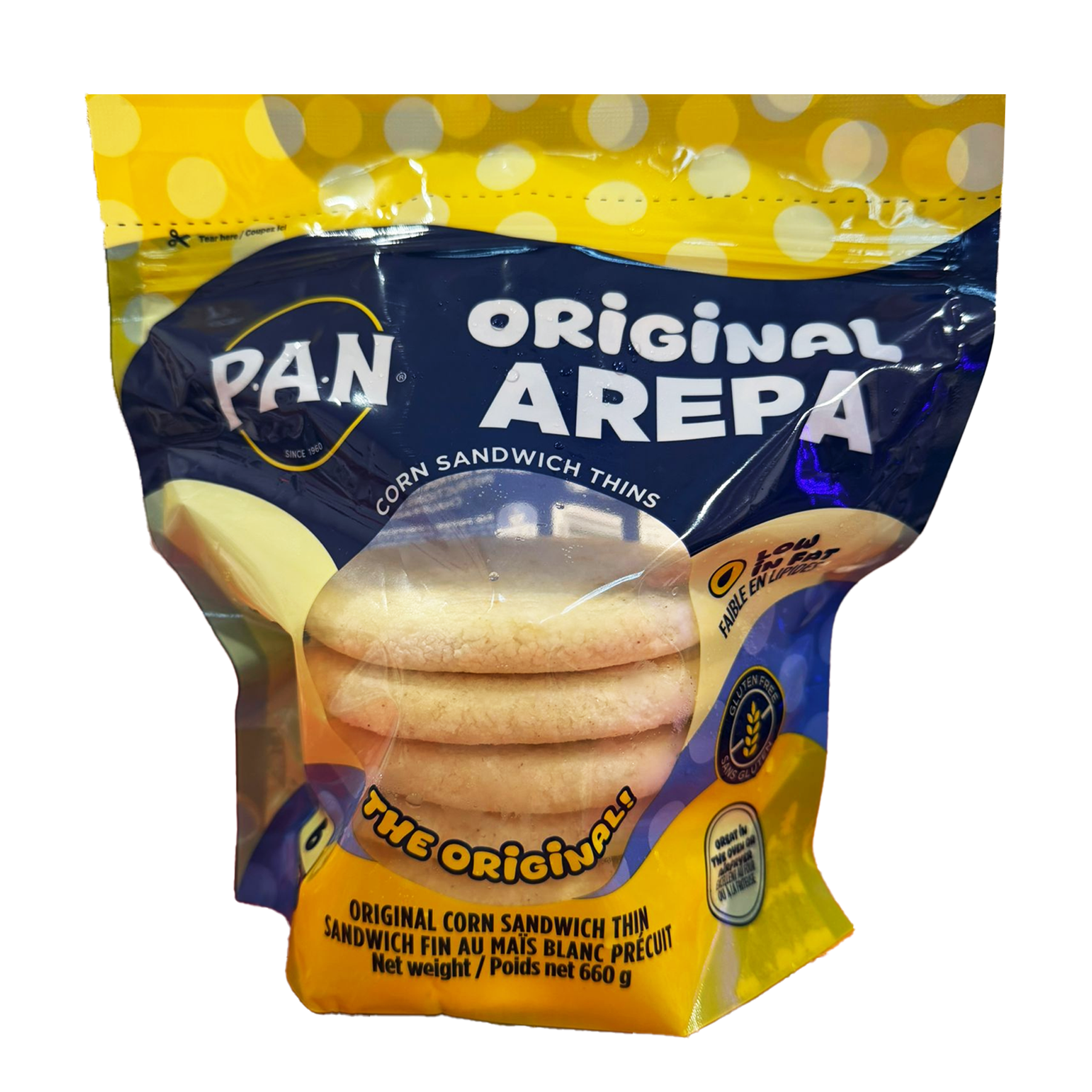 PAN Arepas original 6 units