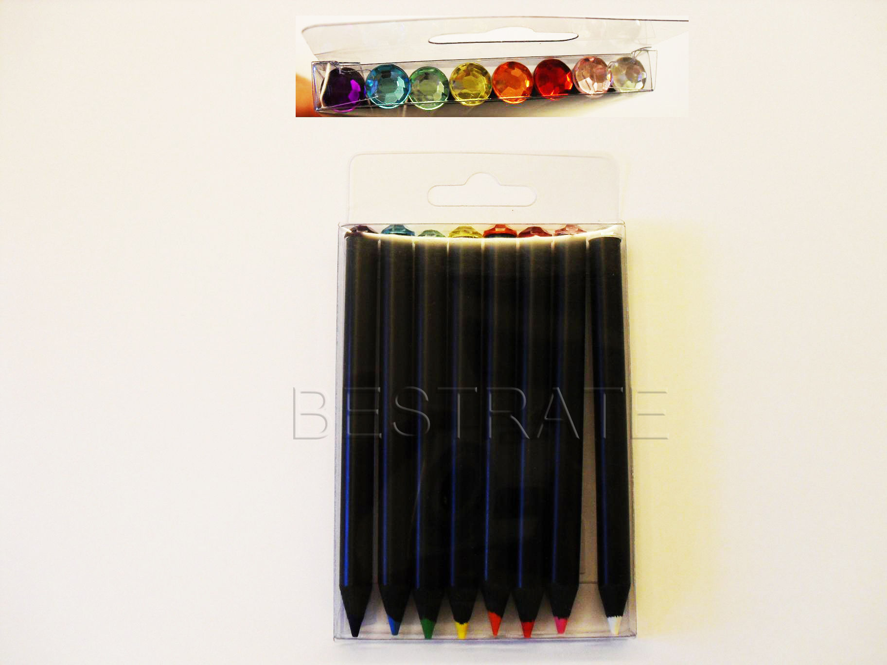 BRH0377  8pcs wooden coloring pencil set