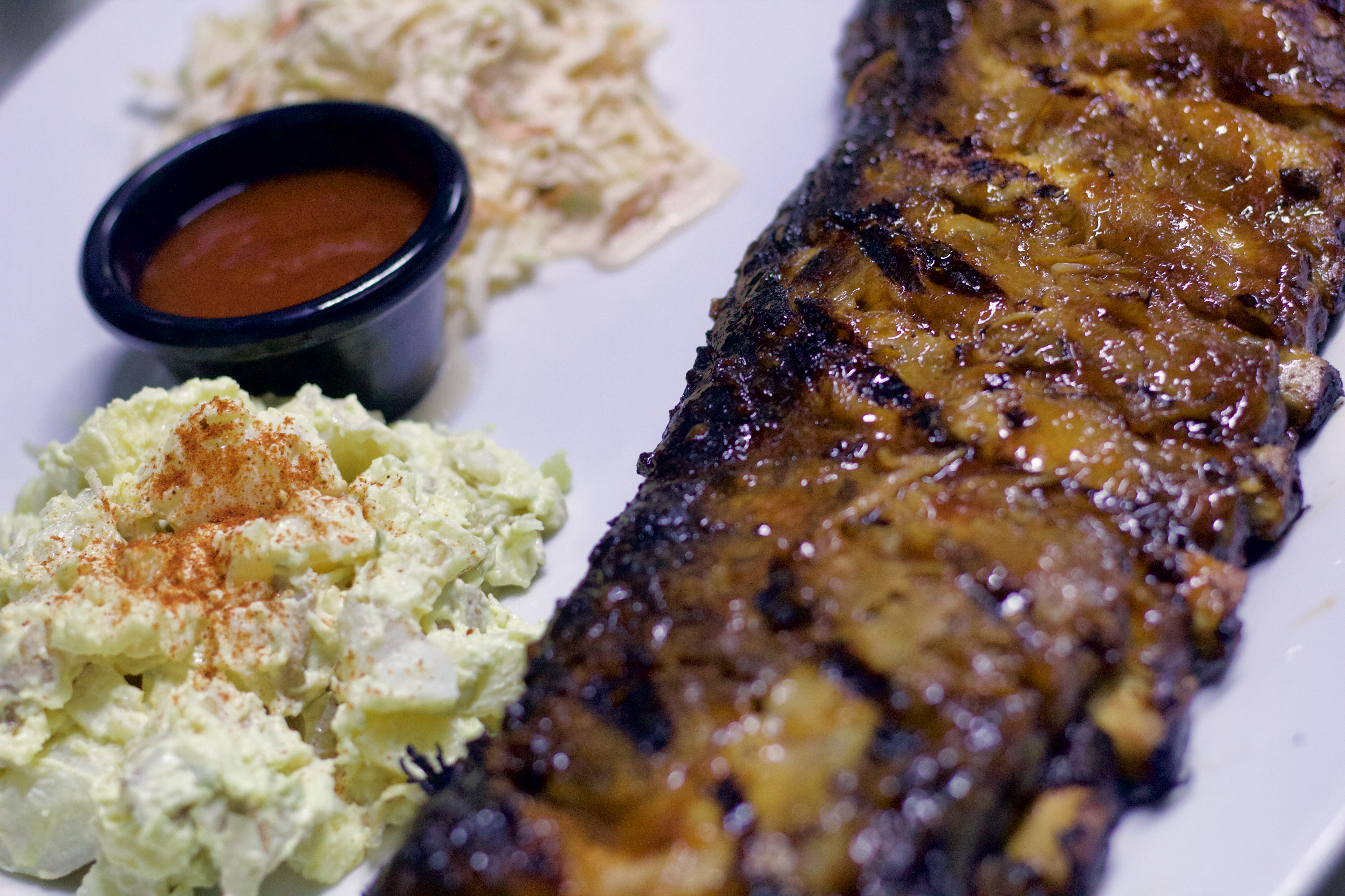 Arranged Food and Objects