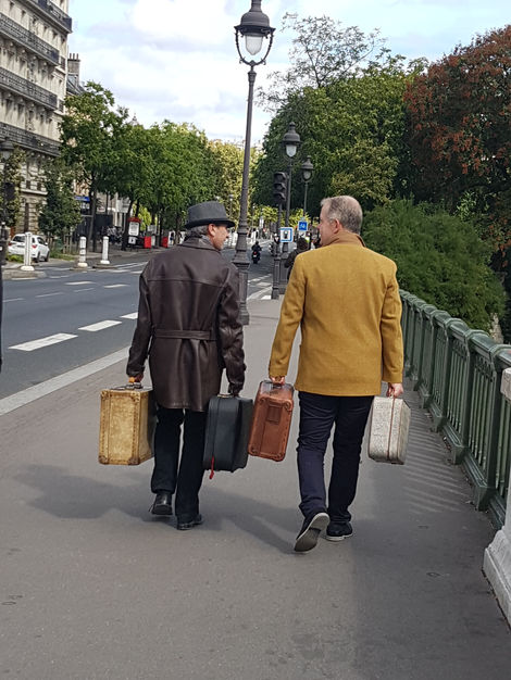 En route pour la rue Lepic ....