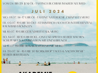 Veranstaltungen Juni & Juli 2024