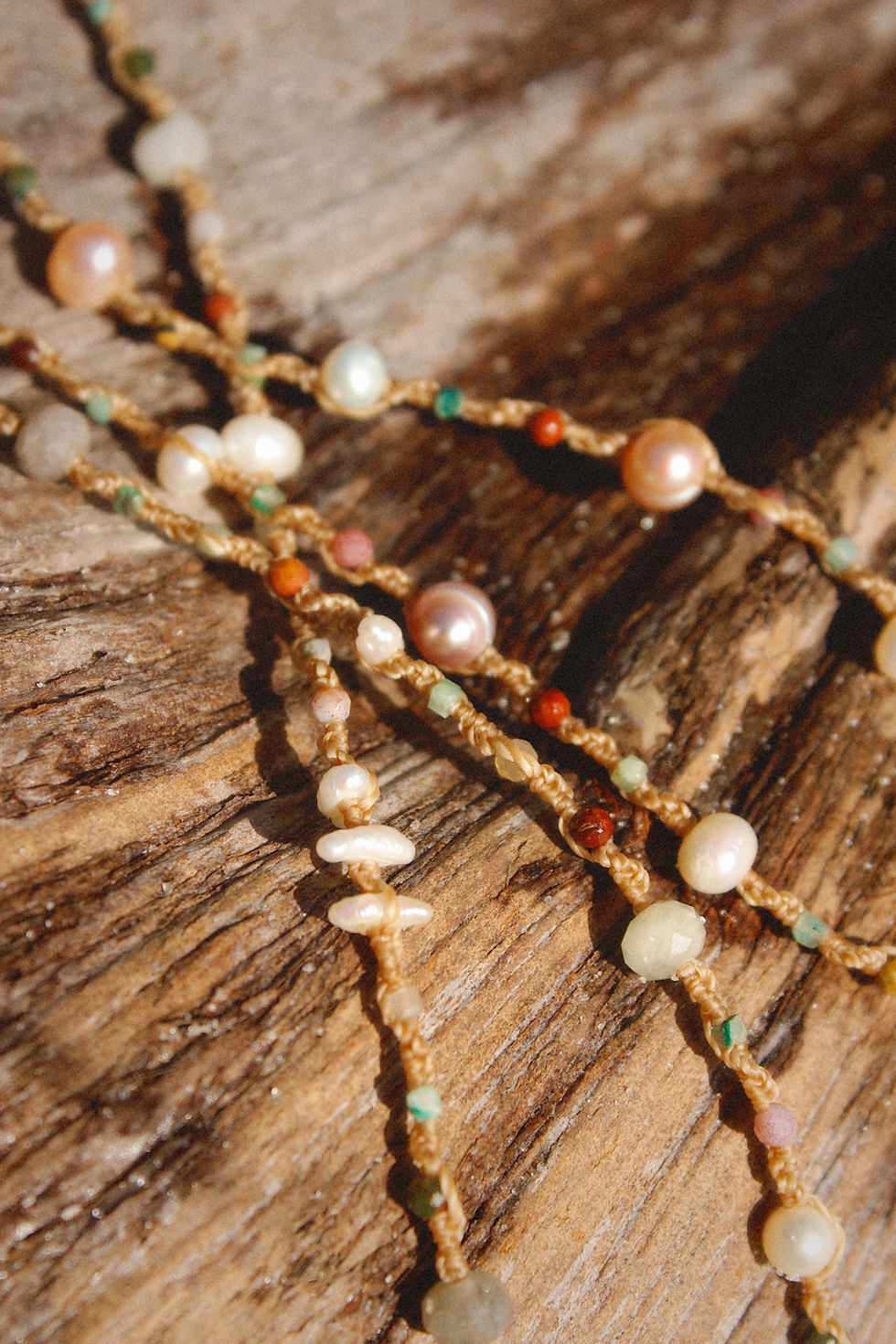 Thumbnail: NOSARA - Sea Shell Mix + Pearls + Gemstones