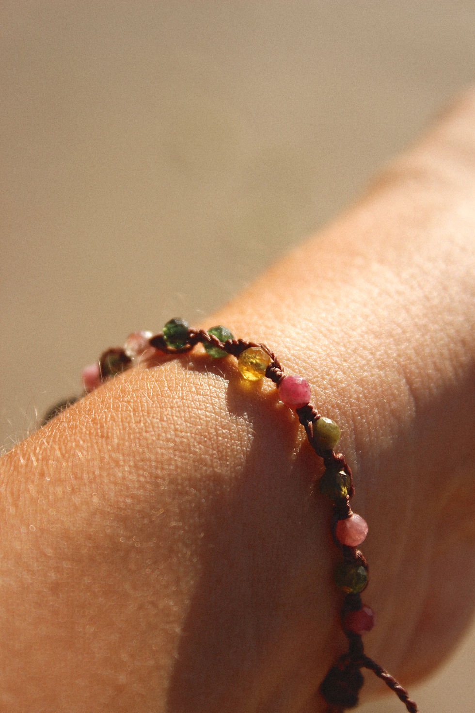 Thumbnail: FLOAT - Tahitian Pearl +Watermelon Tourmaline Bracelet