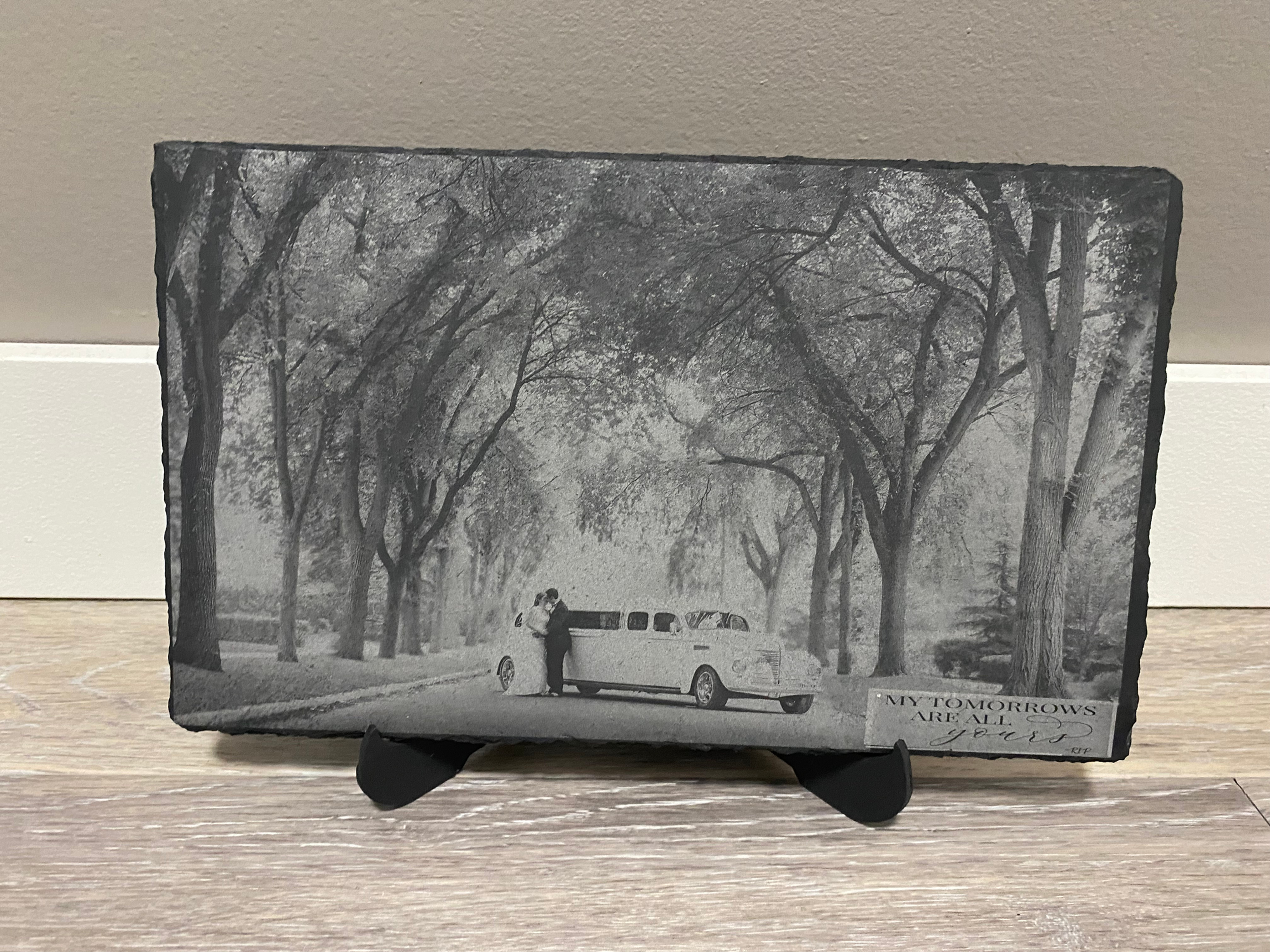 6" x 9" Photos to Slate