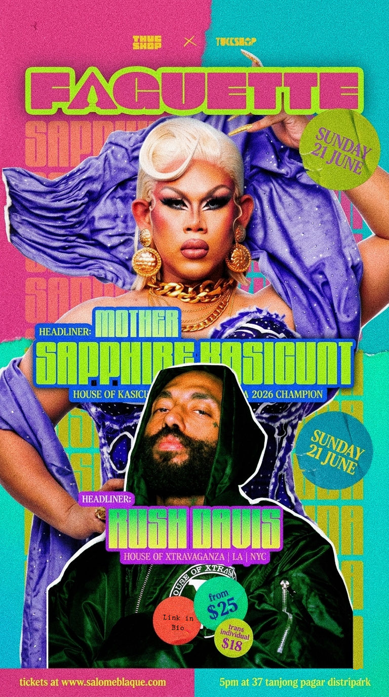 FAGUETTE 2 feat RUSH DAVIS (House of Xtravaganza) & Sapphire Blast (R18)