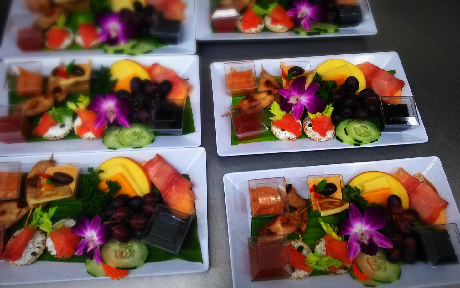 Arranged Food and Objects