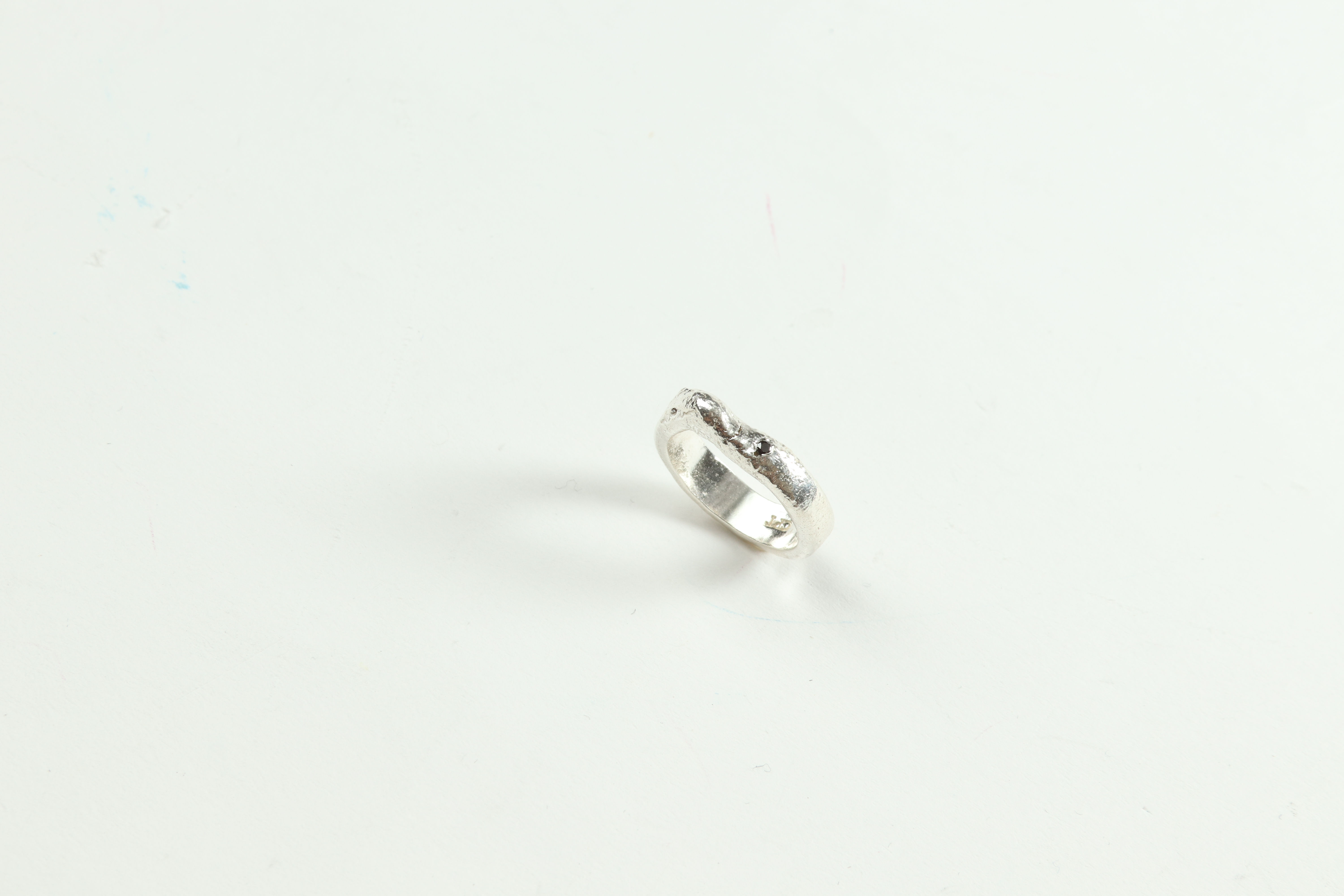 Aliança Diamante Negro