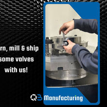 Machining Valves at QB