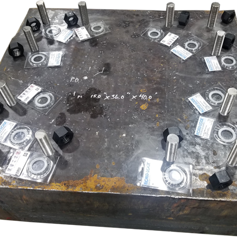 Large A36 Low Carbon Steel Part