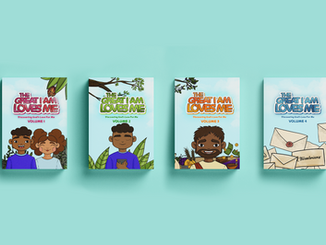 Set of 4 illustrated Christian devotionals for kids ages 6-10