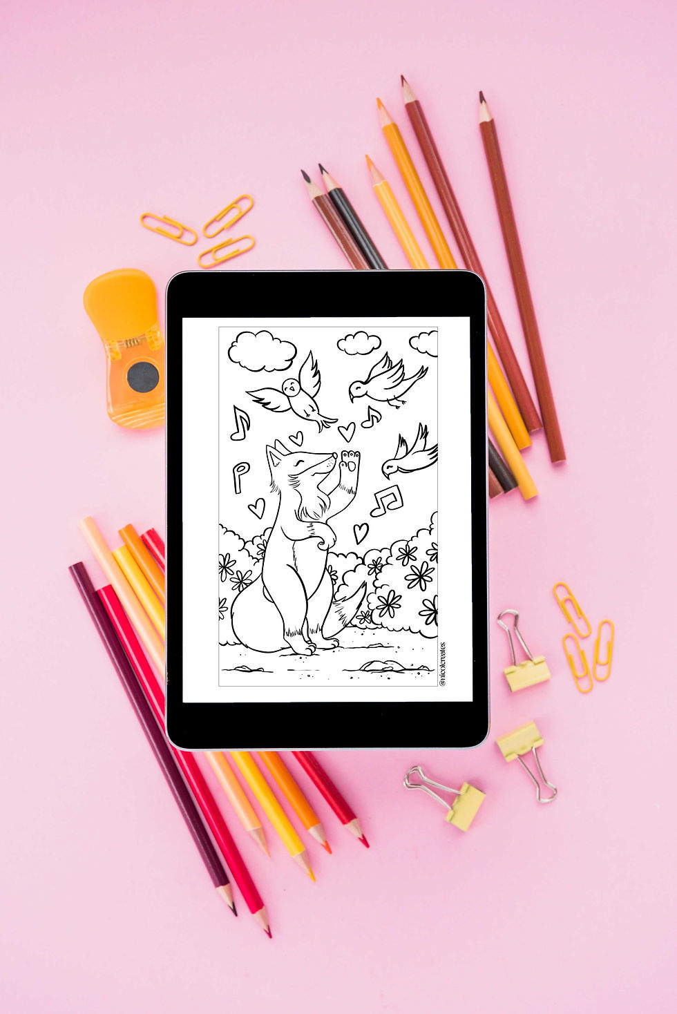 Miniatura: Downloadable Spring and Summer Coloring Sheets