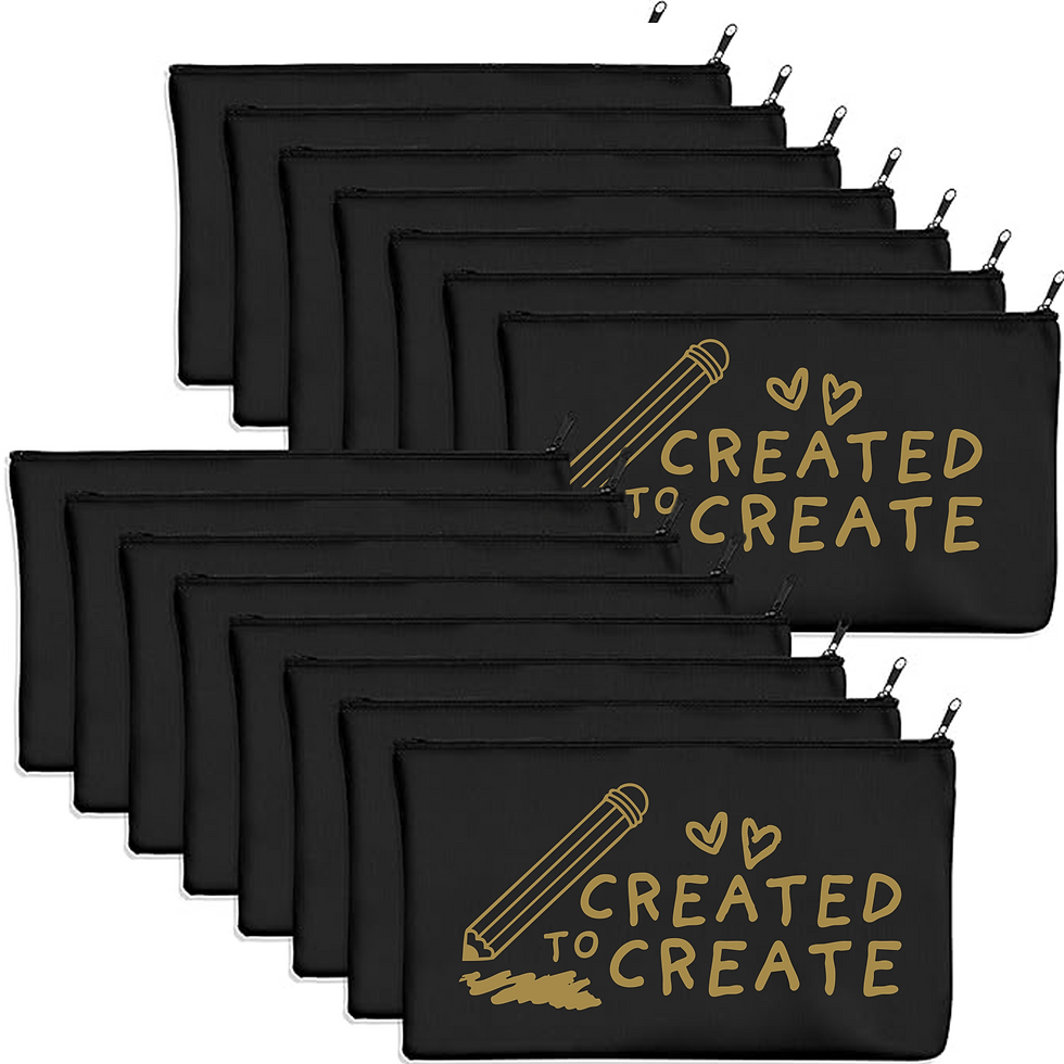 Miniatura: Created to Create Canvas Pouch