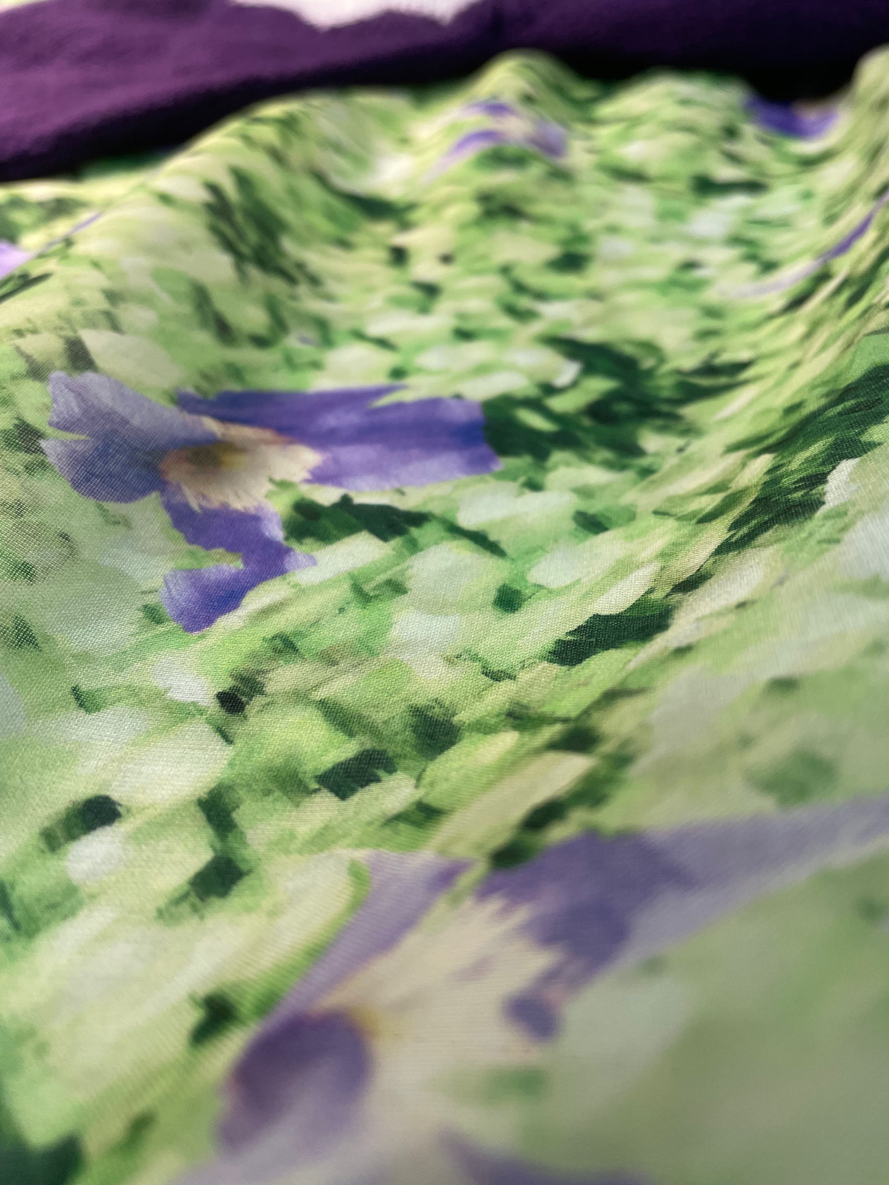 Mousseline de Voile Verde