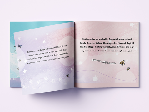 Children's book formatting and layout design