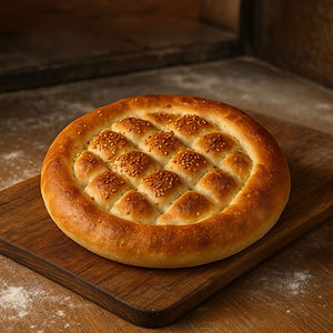 Pide rund - Traditionelles Brot