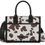 Thumbnail: Wrangler Cow Print Tote/ Crossbody