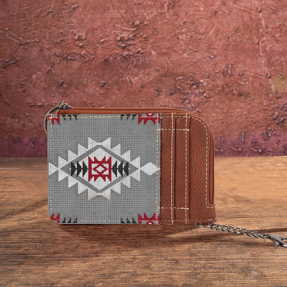 Thumbnail: Wrangler Ladies Southwestern Mini Card Case