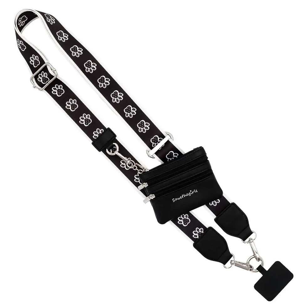 Thumbnail: Clip & Go Crossbody Strap with Pouch - Fun Patterns