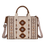 Thumbnail: Montana West Aztec Retro Arrows Dual Sided Print Large Tote/Crossbody