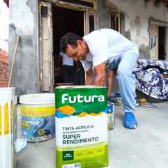 Veja Como a União dos Pintores da Bahia Está Renovando Casas e Vidas Através Desta Incrível Ação Social em Valente