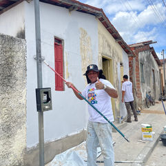 Veja Como a União dos Pintores da Bahia Está Renovando Casas e Vidas Através Desta Incrível Ação Social em Valente