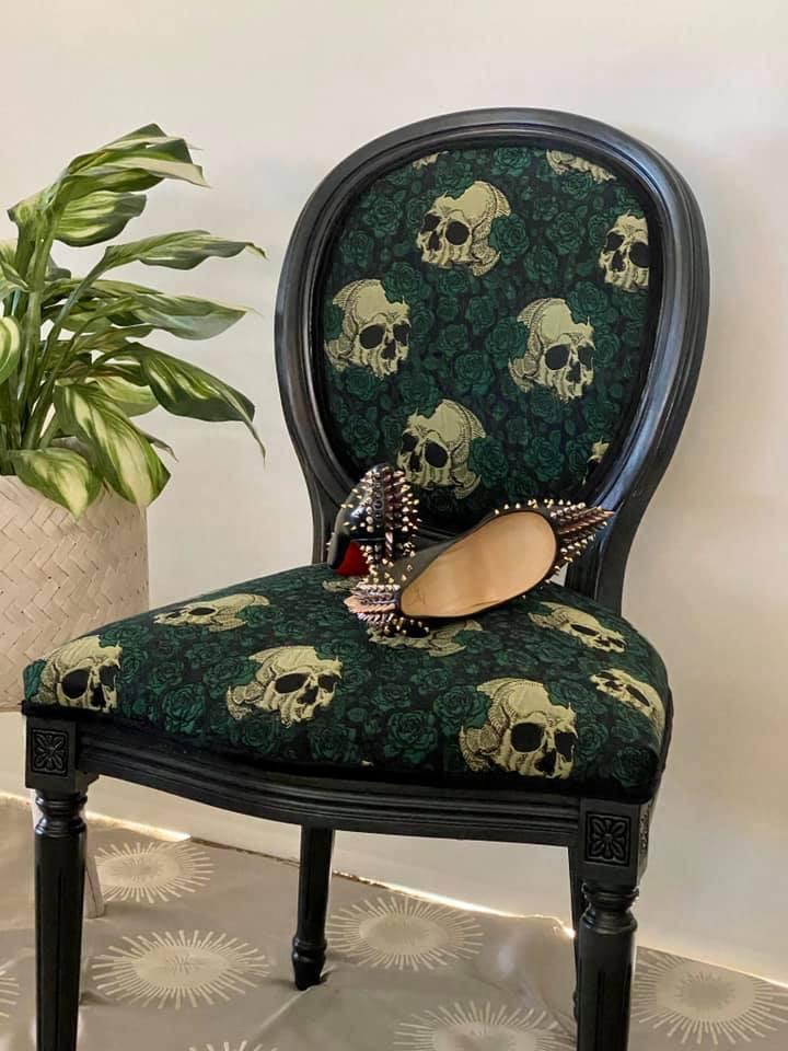 "Spike Lee" gothic chair - Sold. Custom Order Available.