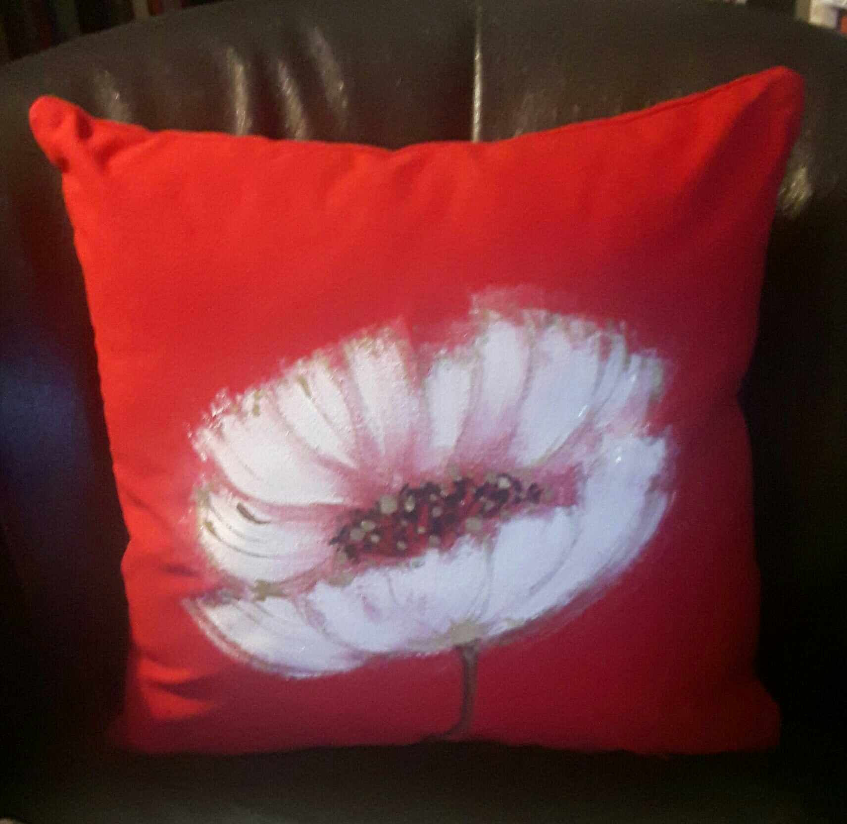 COUSSIN FLEUR BLANCHE