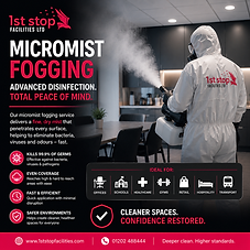 1st Stop Facilities Micromist Fogging