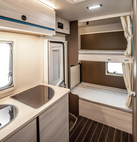 RJ Motorhomes Rimor 6 Berth interior