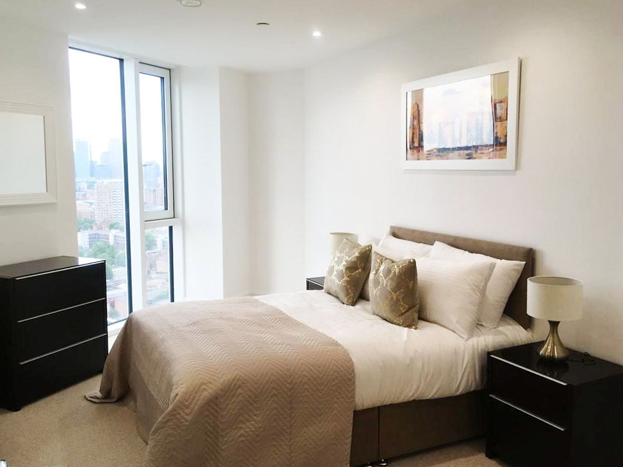 Sky View Towers London City Skyline E15