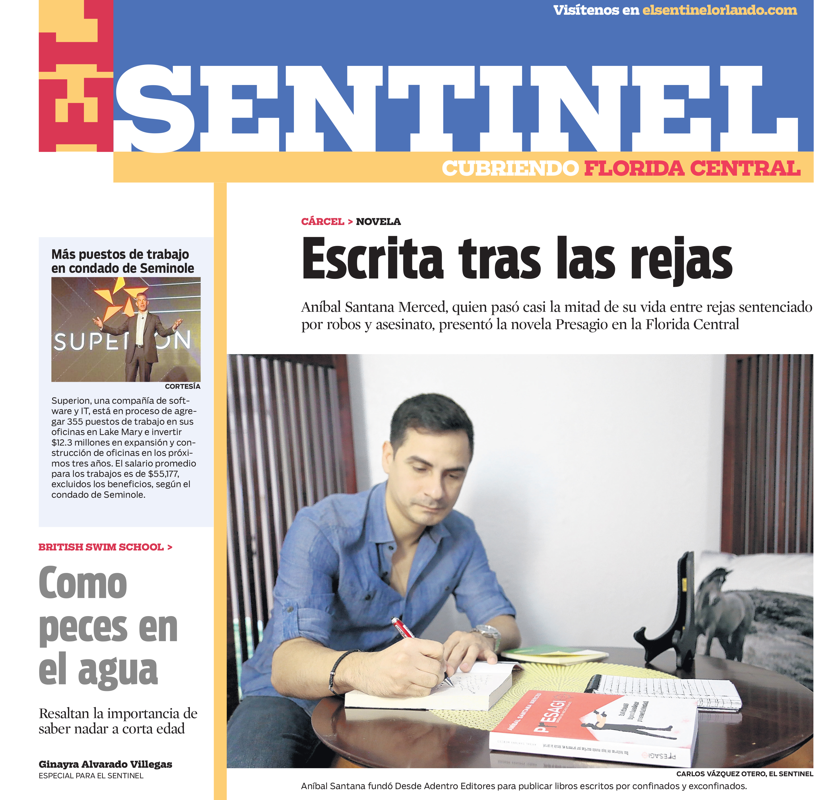 Escritura tras las rejas