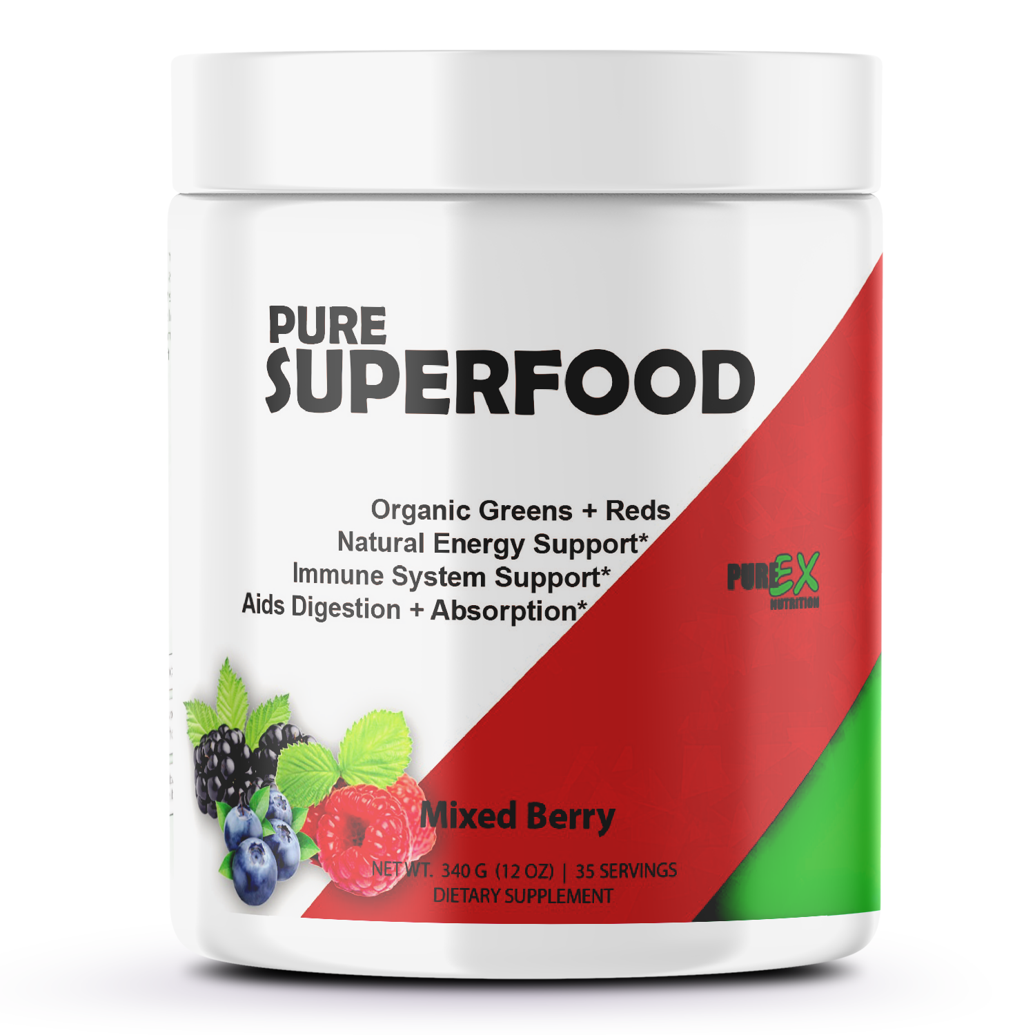 Pure Superfood - Organic Greens & Reds