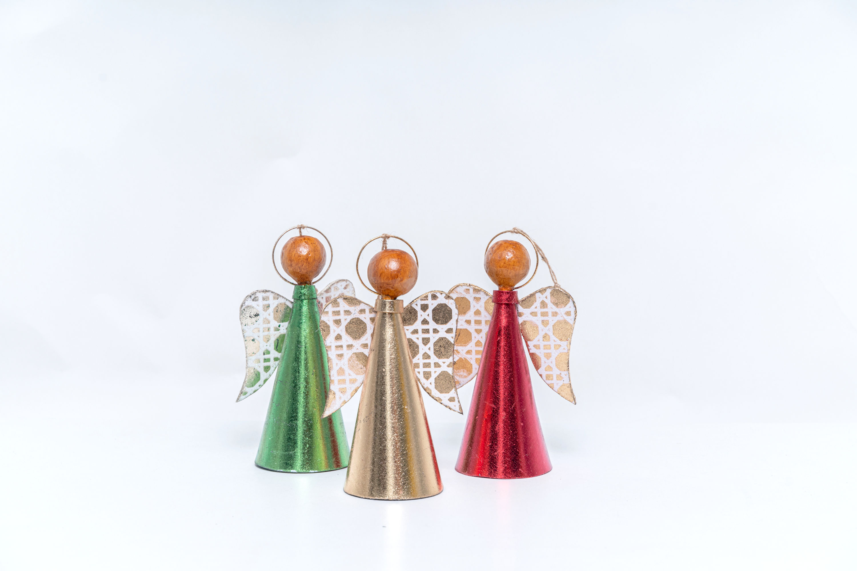 Solihiya Gilded Angel Treetop/Ornament