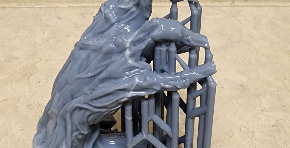 An undead hand card holder