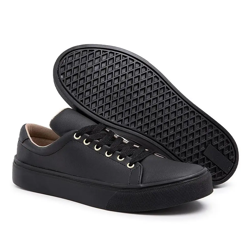 Thumbnail: Tenis Feminino Casual - Preto