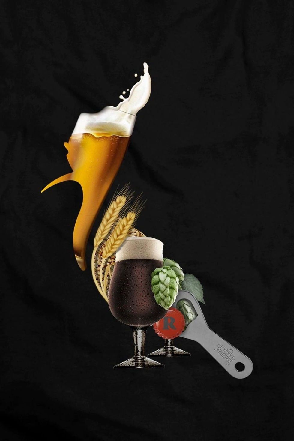 Thumbnail: Camiseta Pica-pau Cerveja Reserva Preto