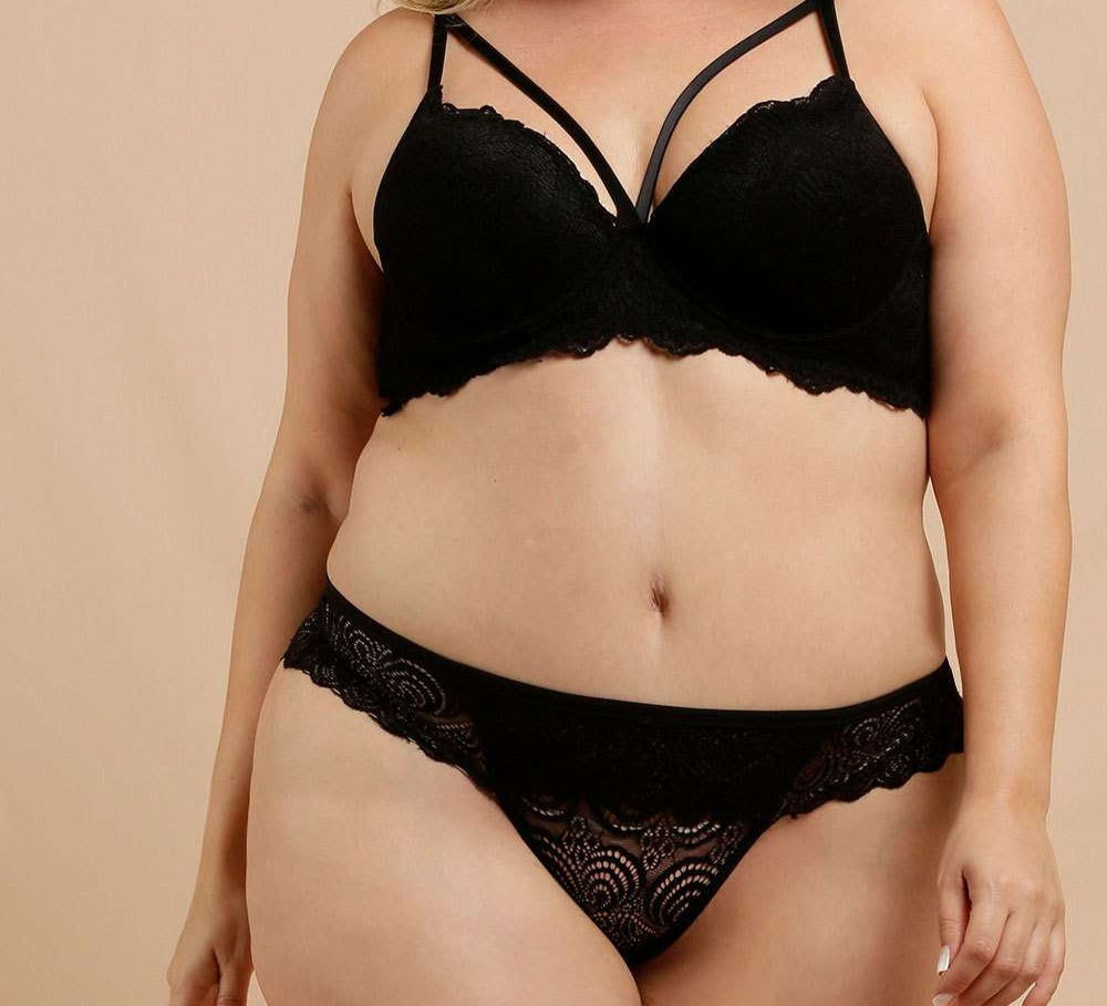 Calcinha Plus Size Feminina Fio Dental