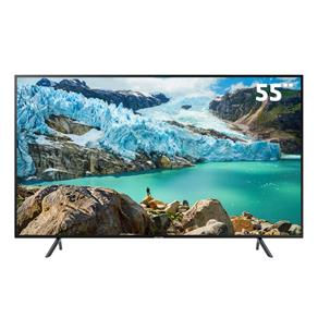 Smart TV LED 55" UHD 4K Samsung 55RU7100 com Controle Remoto Único, Visual Livre
