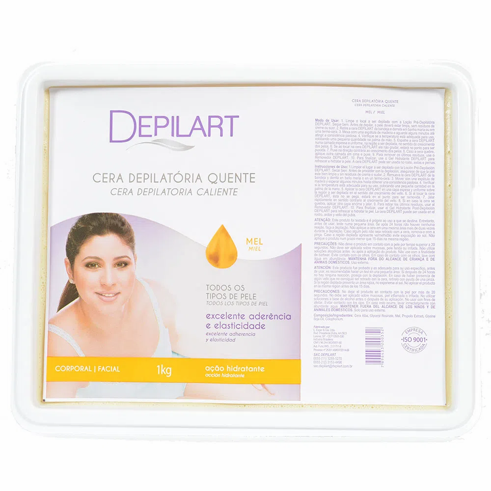 Cera Quente Depilart Mel 1000g
