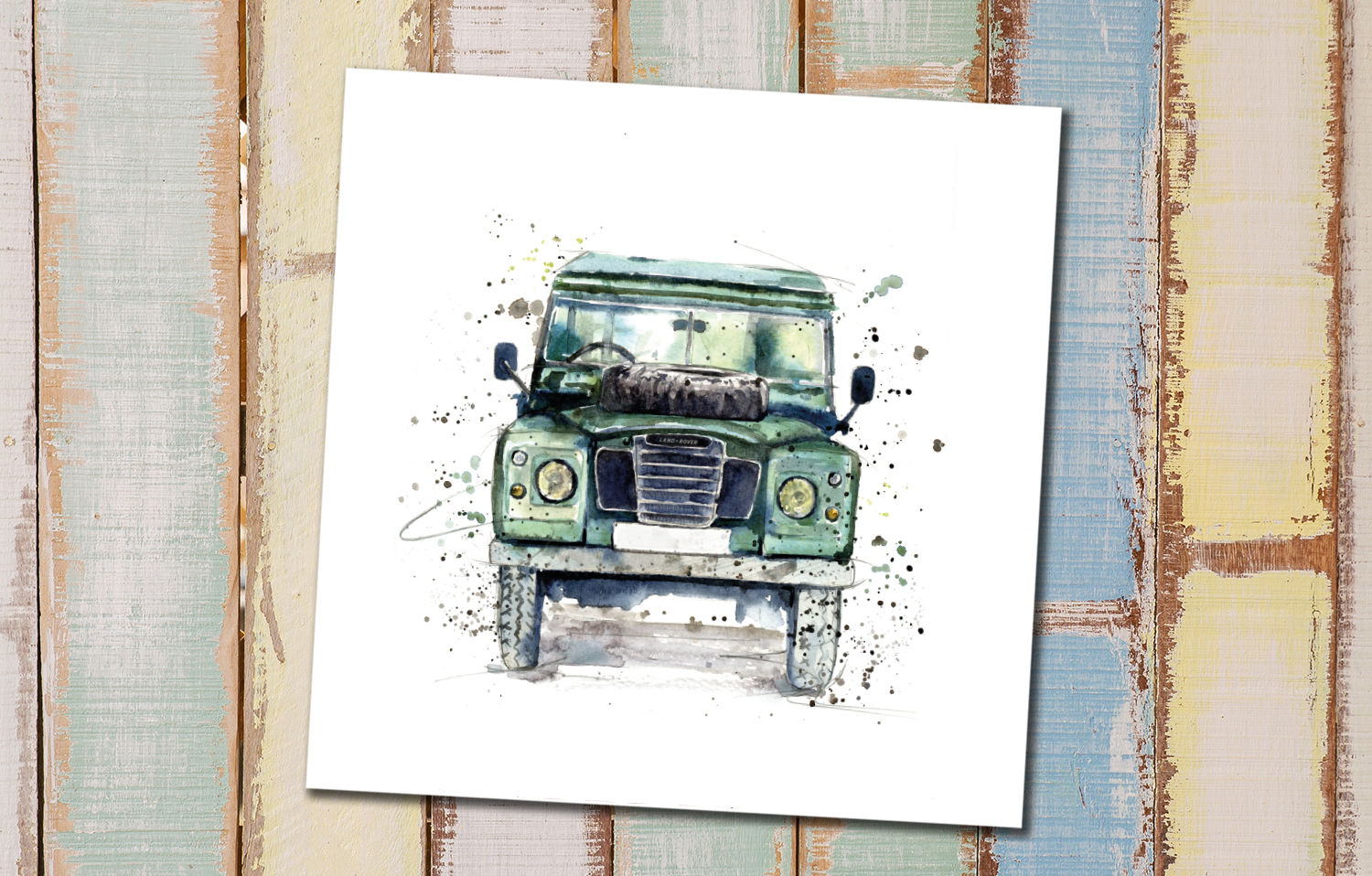 Landrover Defender Mk11 Card