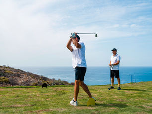 Golfer at Golf Costa Adeje