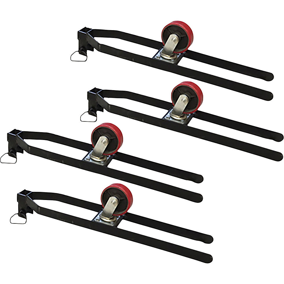 Thumbnail: TUXEDO FP8K-DX-XLT 8,000 LB DELUXE STORAGE LIFT EXTENDED