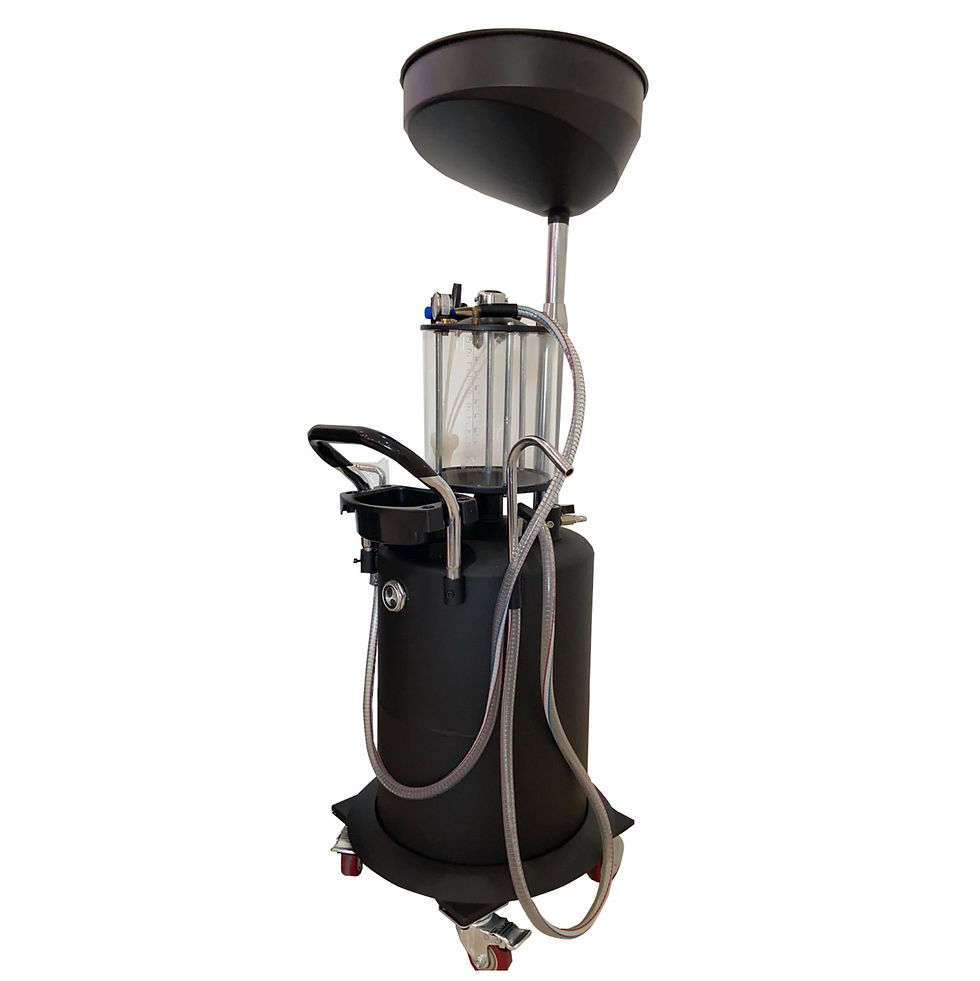 Thumbnail: Stratus Portable 21-Gallon Pneumatic Oil Drain Oil Extractor SAE-OL21