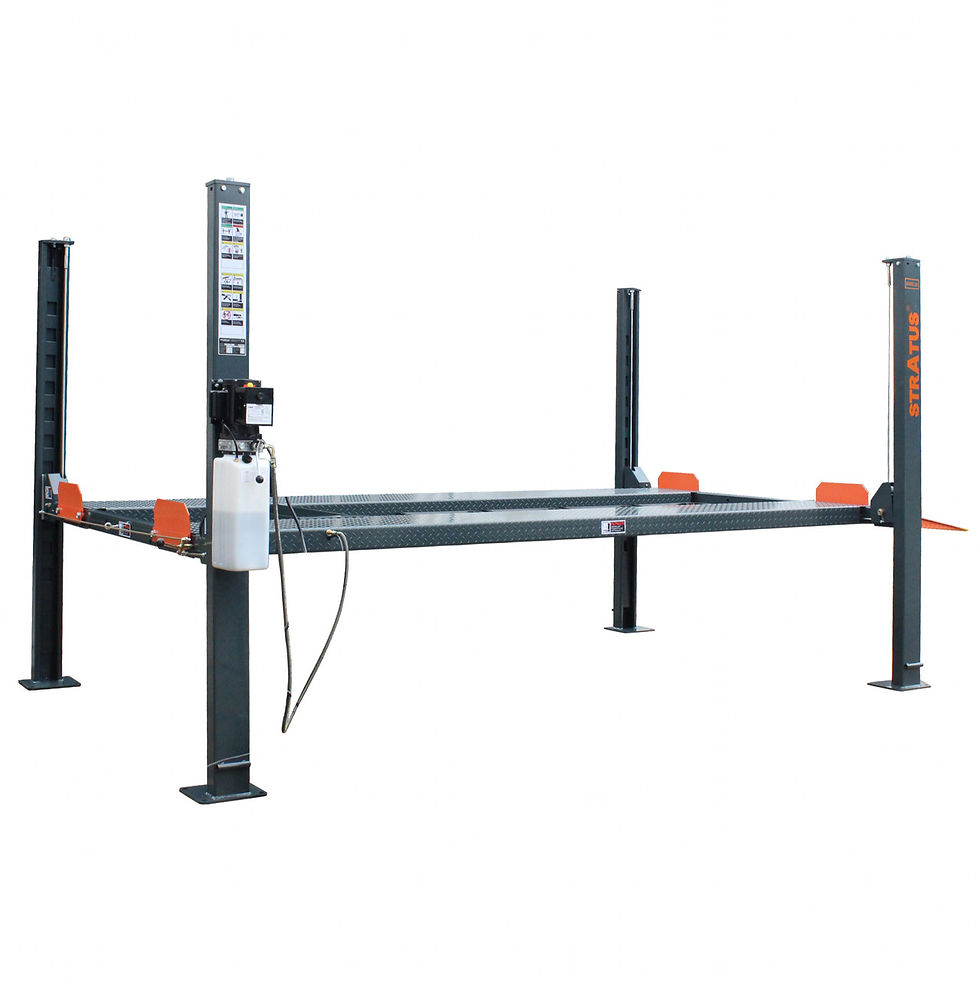 Thumbnail: Stratus p48c- 4Post 8,000 lb Capacity Storage Lift (w/ Casters)